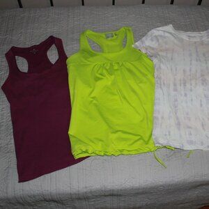 Athleta Size Med shirt lot